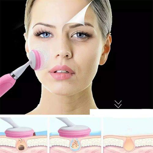 Homeroye 4-in-1 Sonic Facial Brush | جهاز هوميروي ٤ في ١ لتنظيف الوجه