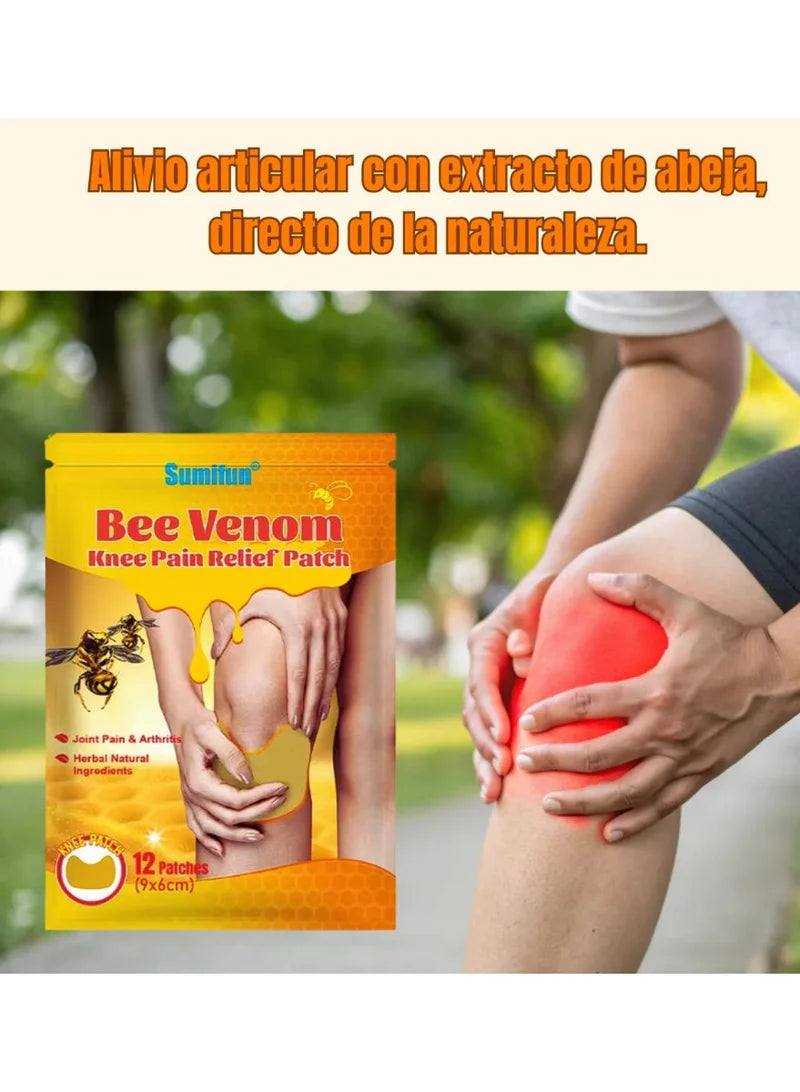 Sumifun Bee Venom Knee Pain Relief Patch – 12 Patches (9×6cm)