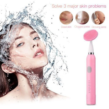 Homeroye 4-in-1 Sonic Facial Brush | جهاز هوميروي ٤ في ١ لتنظيف الوجه