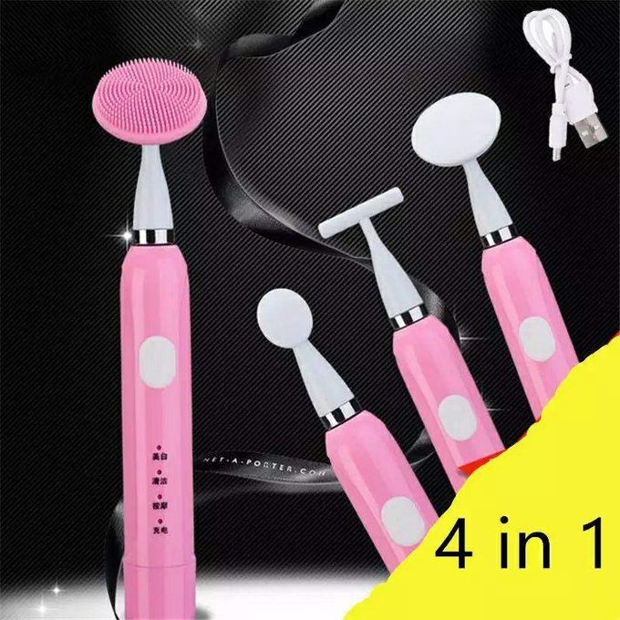 Homeroye 4-in-1 Sonic Facial Brush | جهاز هوميروي ٤ في ١ لتنظيف الوجه