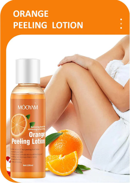 Mooyam Orange Peeling Lotion | لوشن مويام لتقشير وتفتيح البشرة