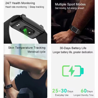 24/7 Smart Health Monitor | سوار المراقبة الصحية الذكي